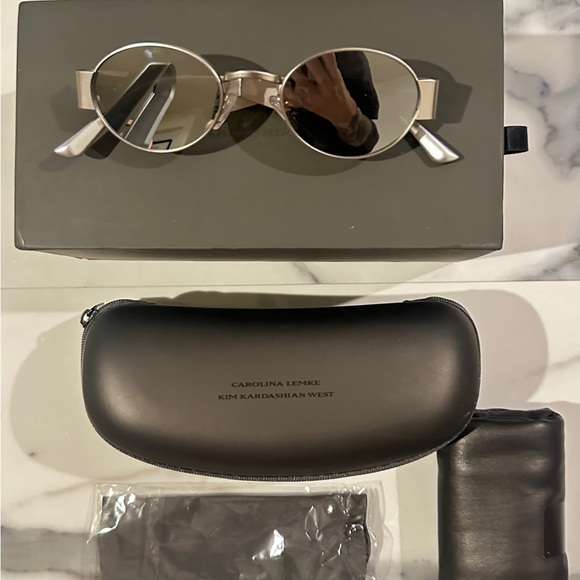 Caroline Lemme x Kim Kardashian West sunglasses collab - Picture 1 of 2